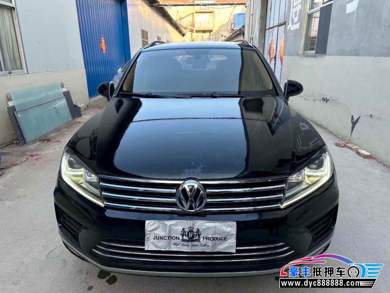 抵押车出售16年大众途锐轿车