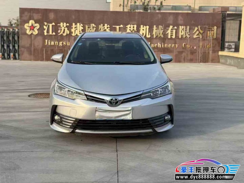 抵押车出售18年丰田卡罗拉轿车
