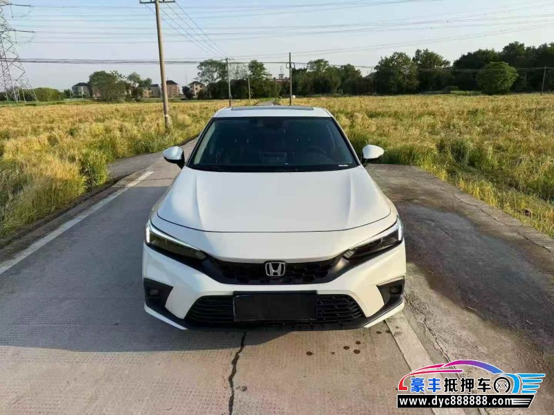 抵押车出售25年本田思域轿车