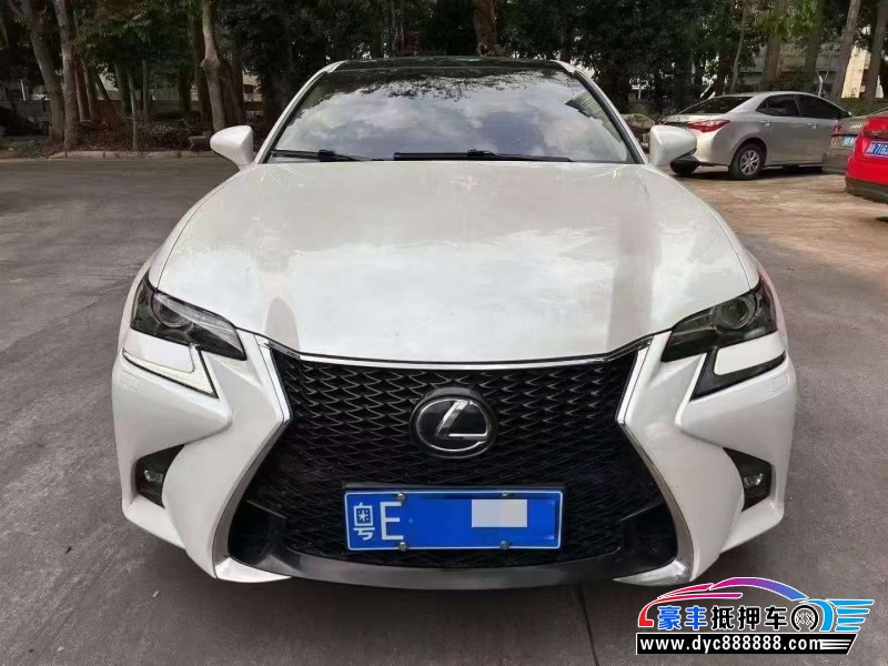 抵押车出售18年雷克萨斯GS轿车