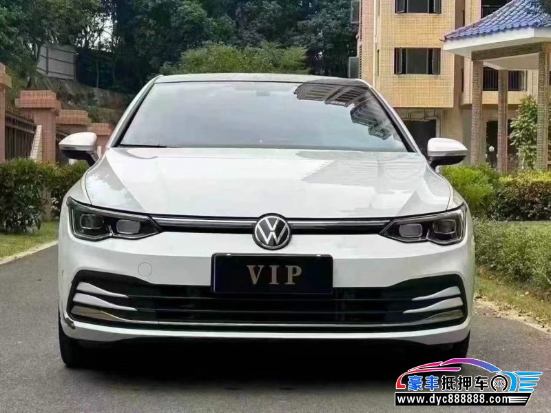抵押车出售23年大众高尔夫轿车