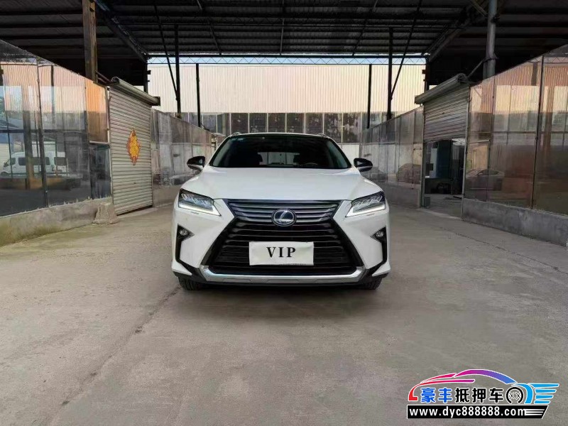 抵押车出售17年雷克萨斯RX轿车