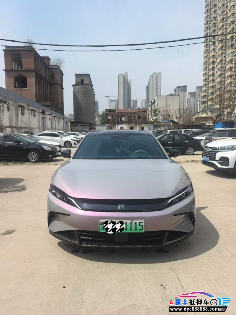 25年比亚迪汉轿车抵押车出售