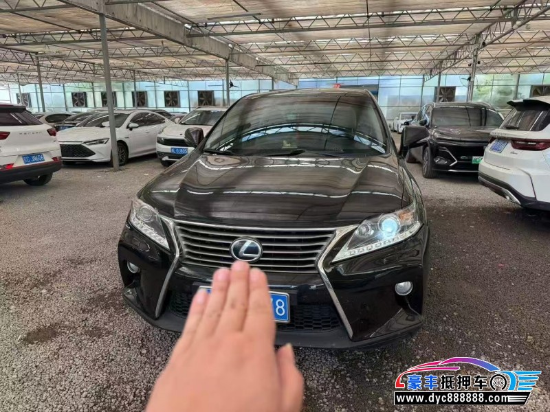 抵押车出售13年雷克萨斯RX轿车