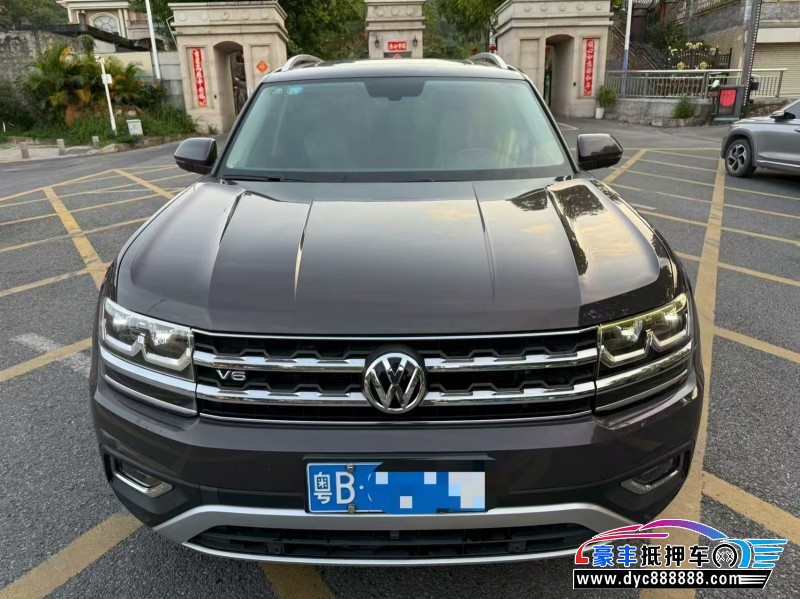 抵押车出售17年大众途昂轿车