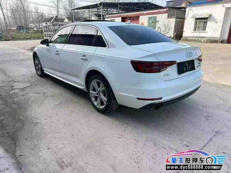 18年奥迪A4L轿车抵押车出售