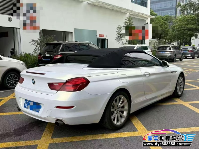 13年宝马6系轿车抵押车出售