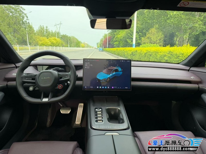 25年小米SU7轿车抵押车出售