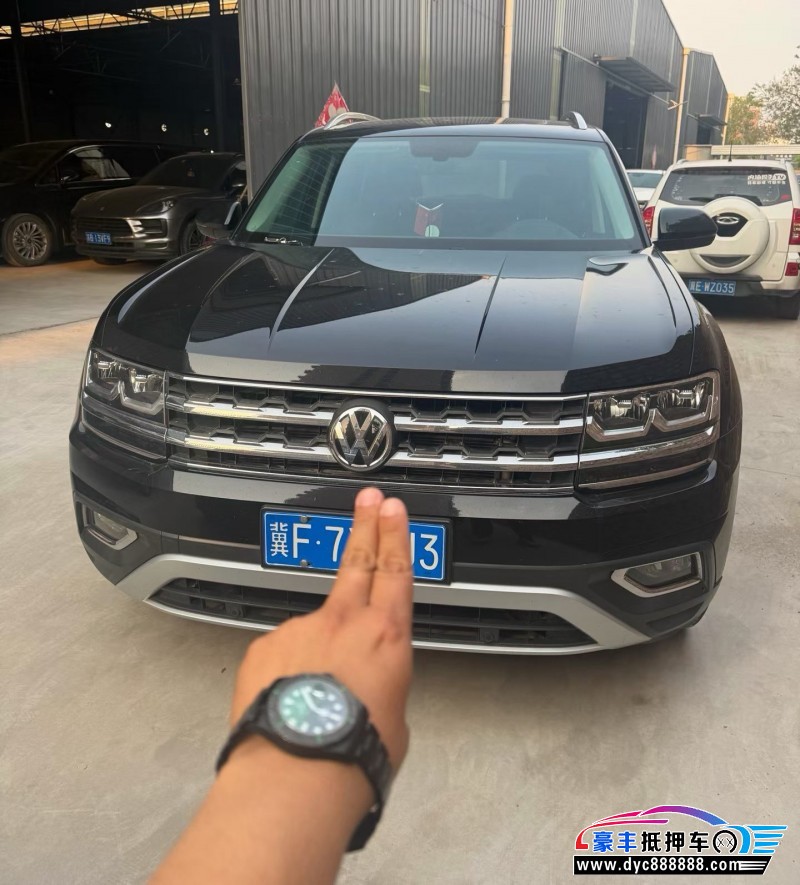 抵押车出售18年大众途昂SUV