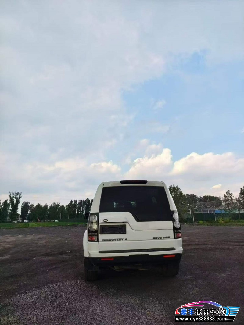 13年路虎发现4轿车抵押车出售
