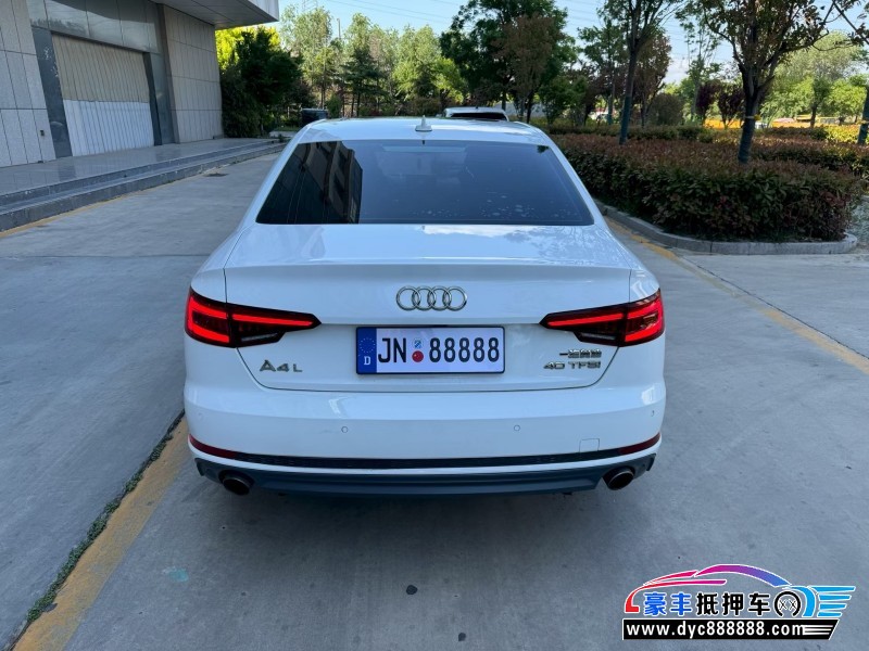 18年奥迪A4L轿车抵押车出售