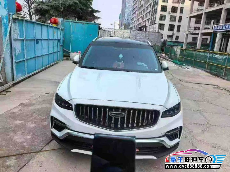 抵押车出售22年吉利博越轿车