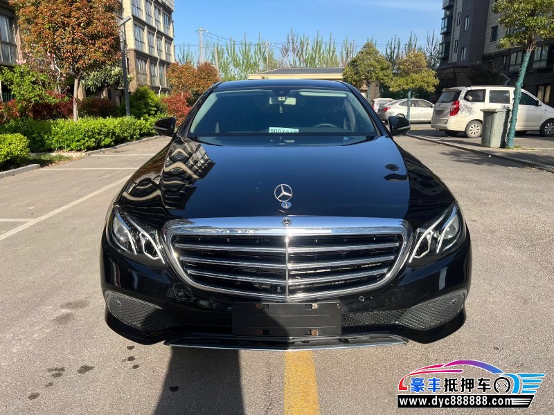 19年奔驰E轿车抵押车出售