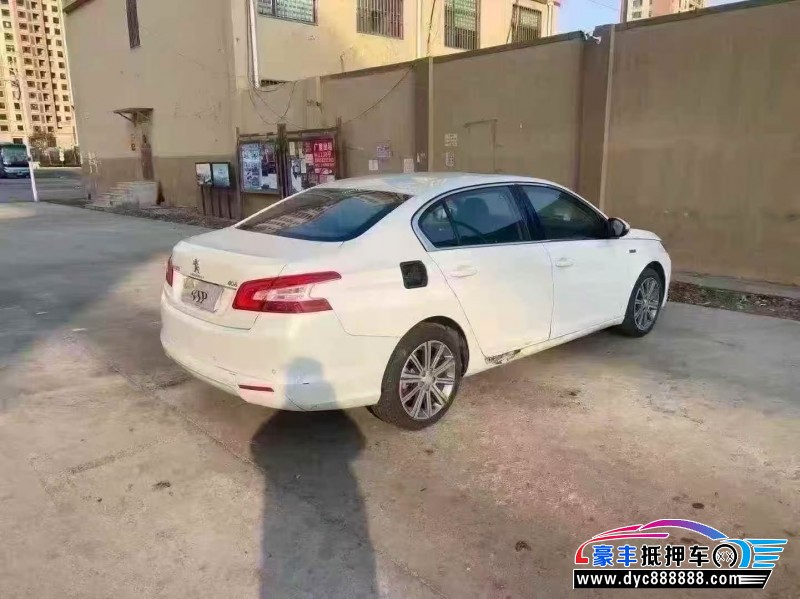 16年标致408轿车抵押车出售