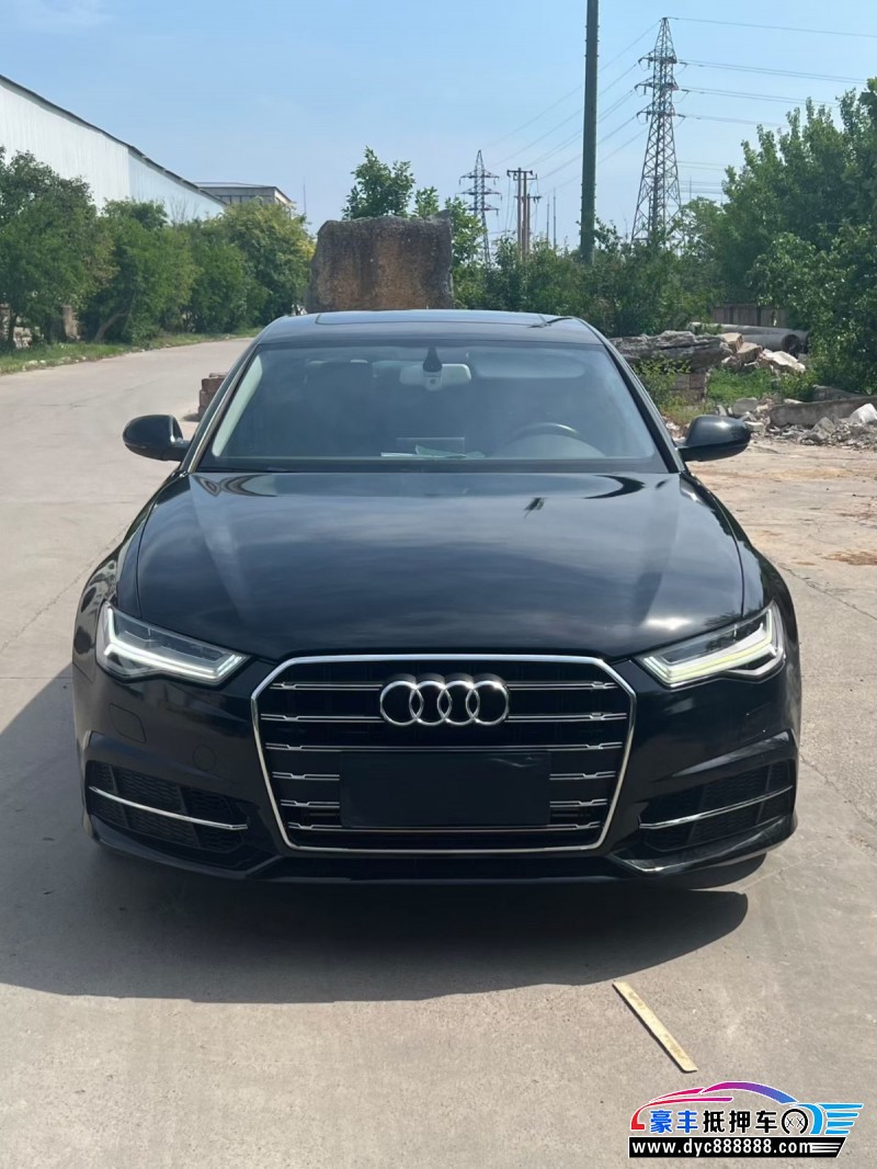 抵押车出售18年奥迪A6L轿车