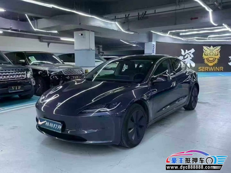 24年特斯拉MODEL 3轿车抵押车出售