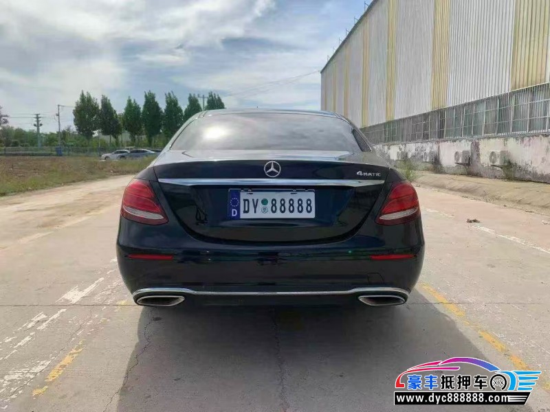19年奔驰E轿车抵押车出售