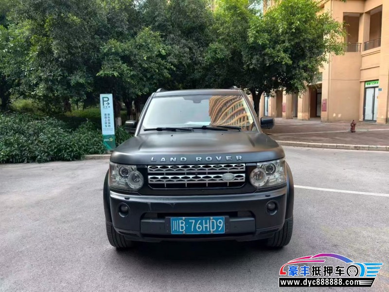 12年路虎发现4轿车抵押车出售