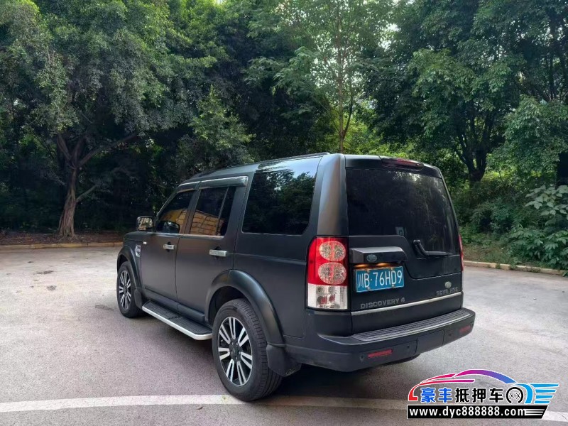 12年路虎发现4轿车抵押车出售