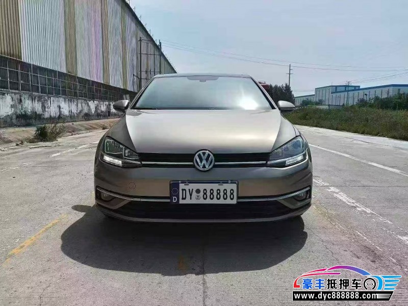 19年大众高尔夫轿车抵押车出售