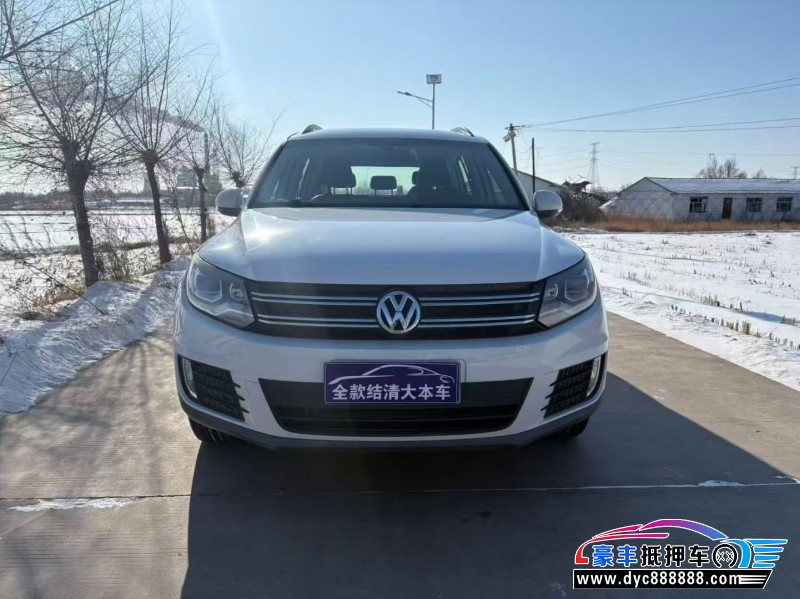 抵押车出售17年大众途观轿车