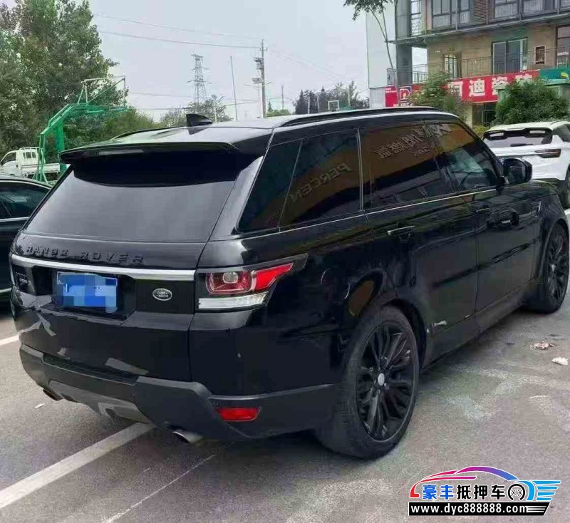 17年路虎揽胜运动版轿车抵押车出售