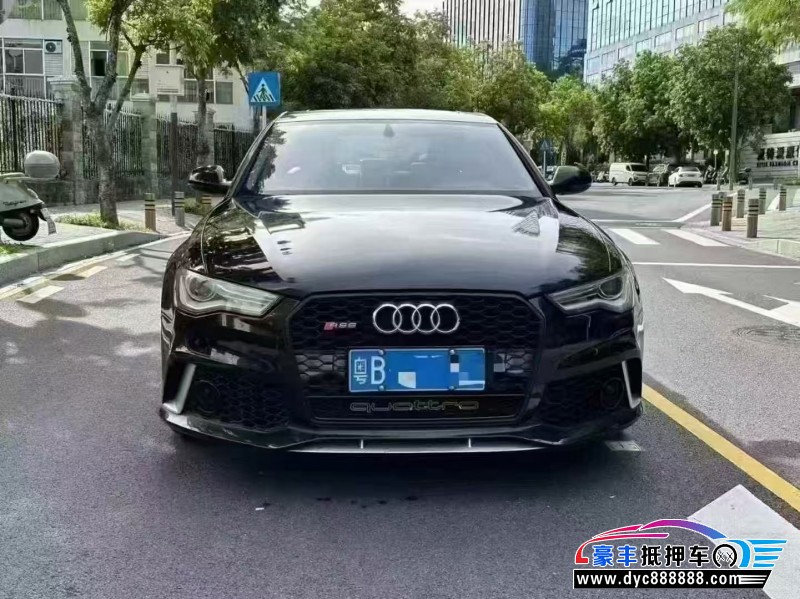 抵押车出售17年奥迪A6L轿车