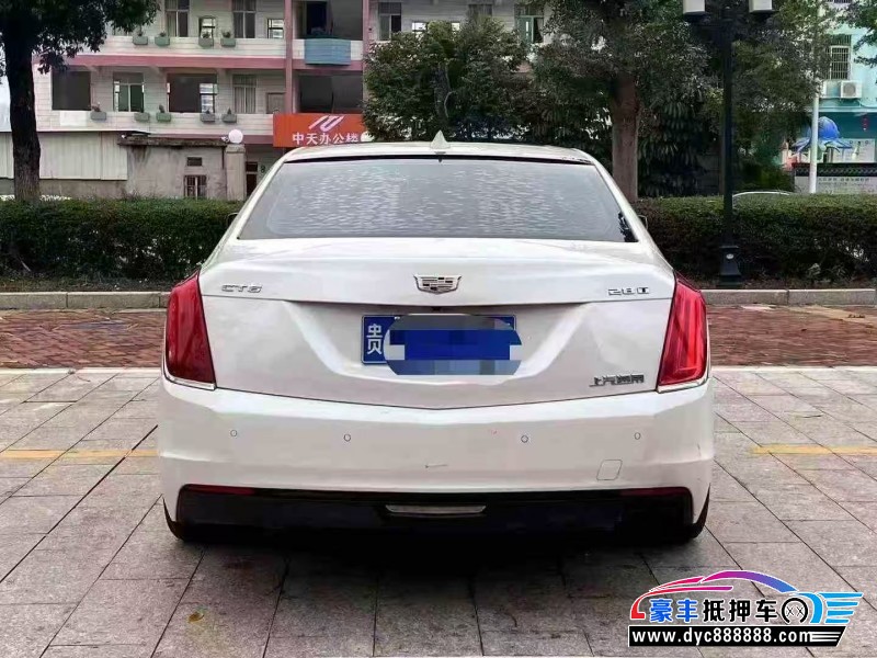 17年凯迪拉克CT6轿车抵押车出售