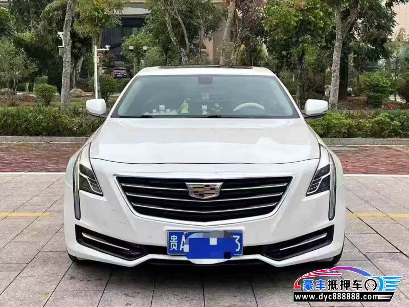 17年凯迪拉克CT6轿车抵押车出售