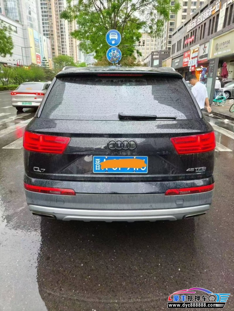 18年奥迪Q7SUV抵押车出售