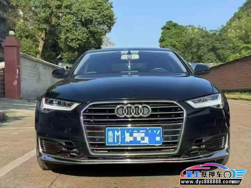 抵押车出售17年奥迪A6L轿车