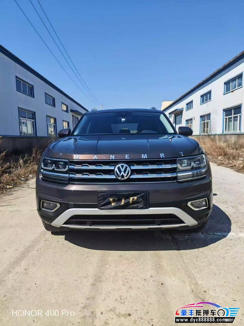 抵押车出售17年大众途昂轿车