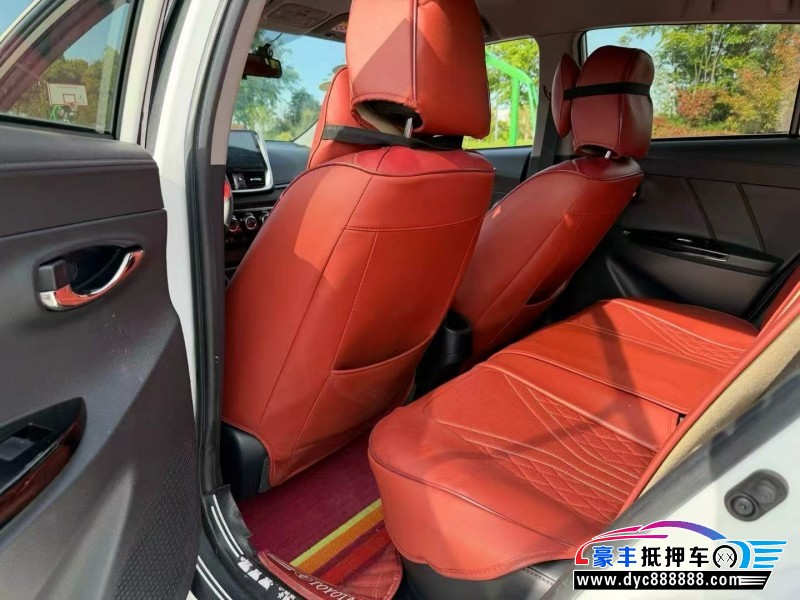 20年丰田YARiS L 致炫轿车抵押车出售