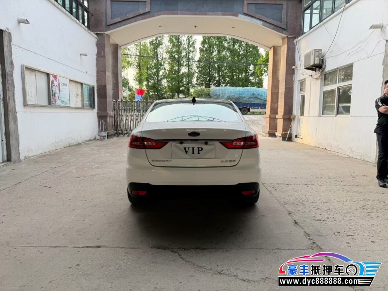 19年福特福睿斯轿车抵押车出售