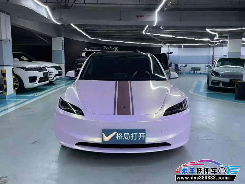 25年特斯拉MODEL 3轿车抵押车出售