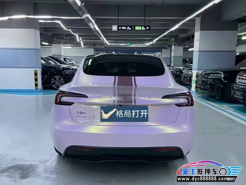 25年特斯拉MODEL 3轿车抵押车出售