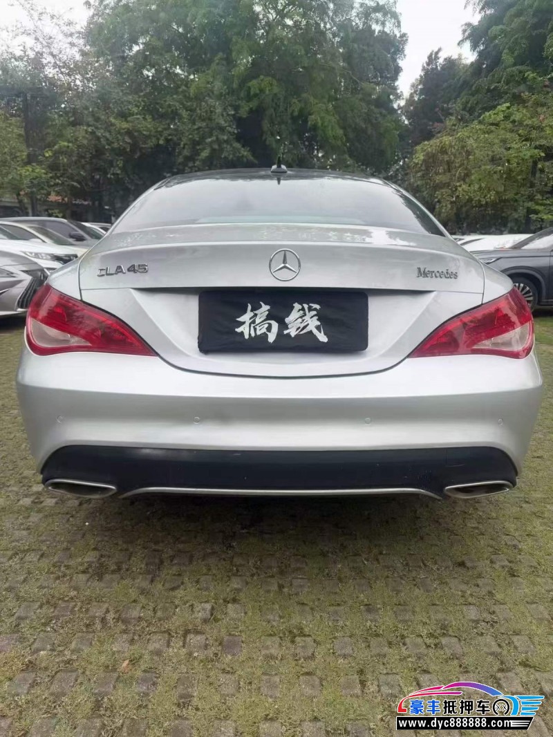 17年奔驰CLA轿车抵押车出售