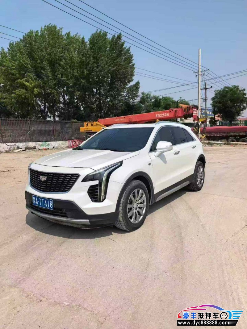 20年凯迪拉克XT4轿车抵押车出售