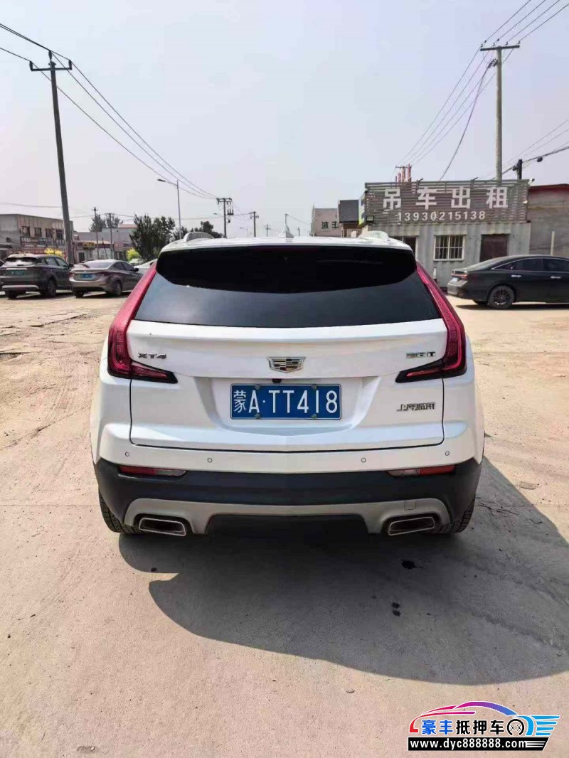 20年凯迪拉克XT4轿车抵押车出售