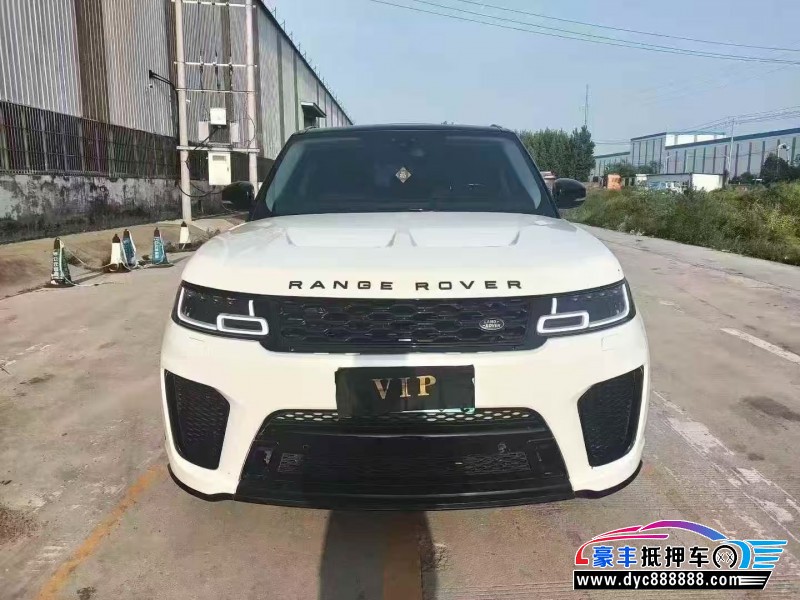 18年路虎揽胜运动版轿车抵押车出售