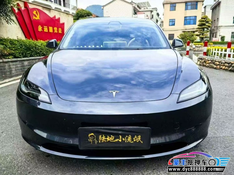 25年特斯拉Model Y轿车抵押车出售
