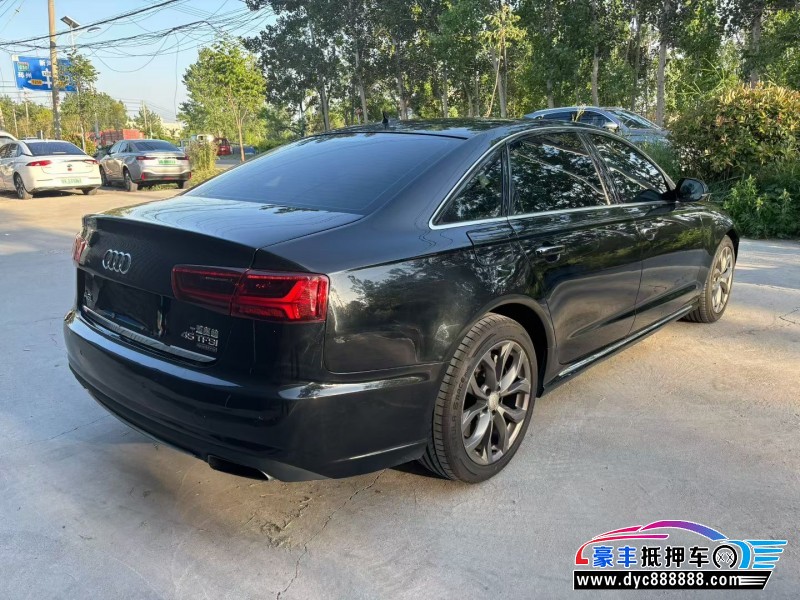 17年奥迪A6L轿车抵押车出售