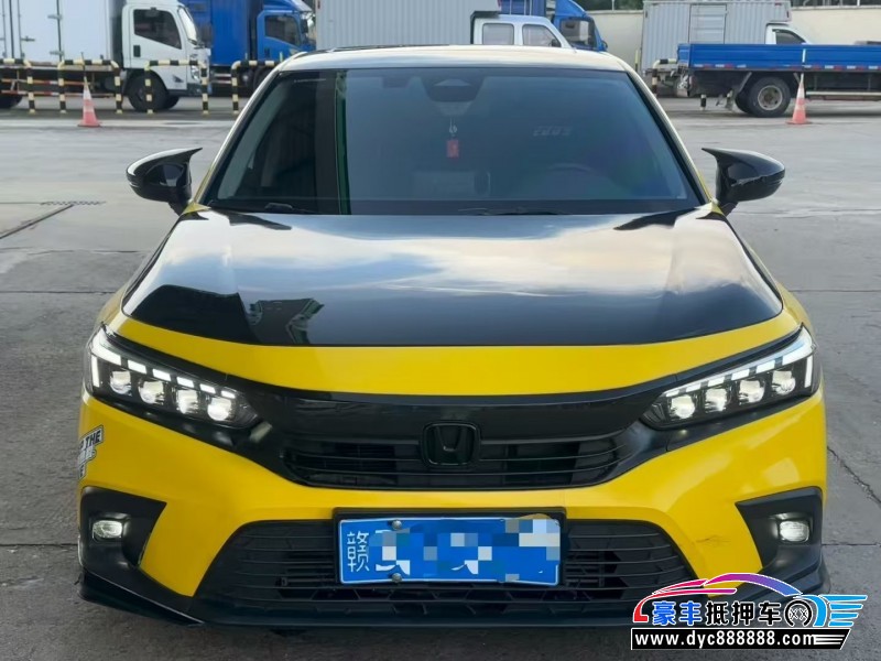 抵押车出售23年本田思域轿车