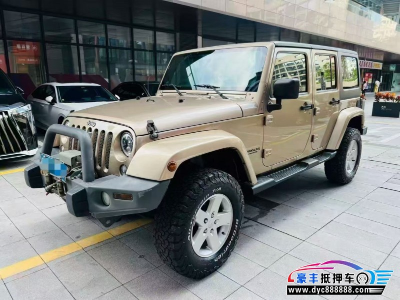 14年Jeep牧马人轿车抵押车出售