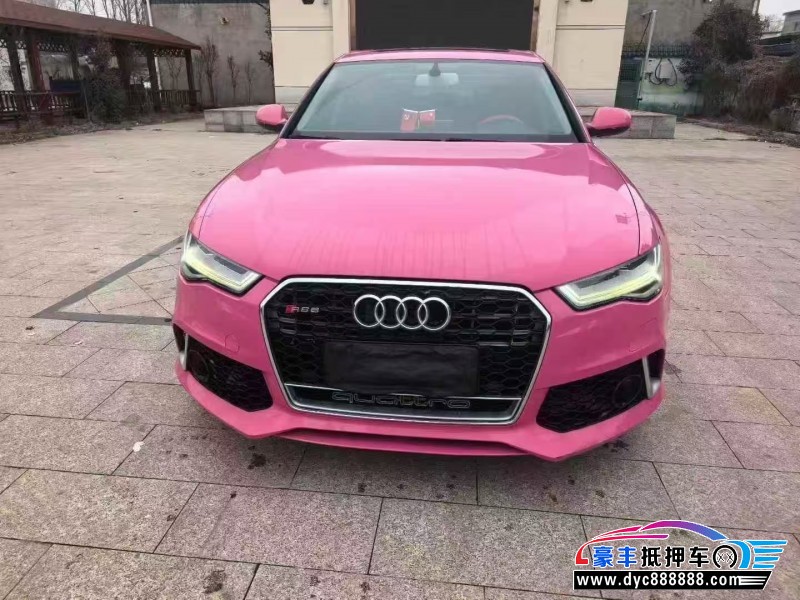 抵押车出售17年奥迪A6L轿车