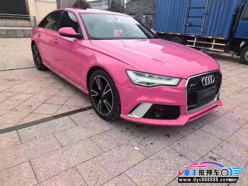 17年奥迪A6L轿车抵押车出售
