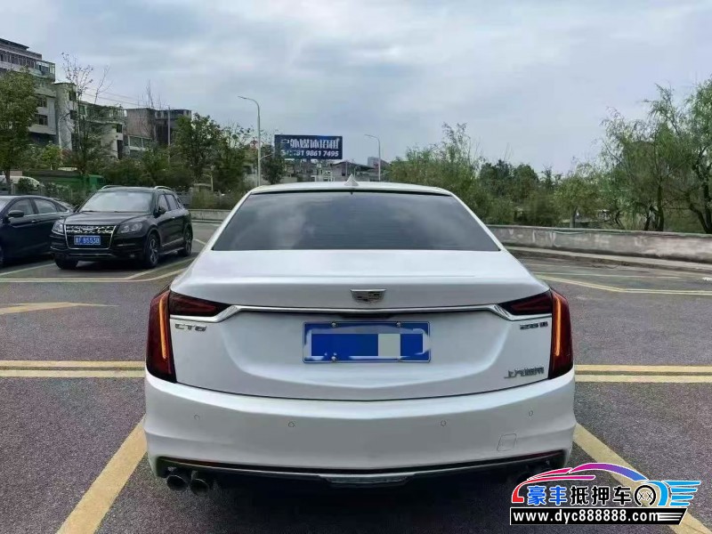 19年凯迪拉克CT6轿车抵押车出售