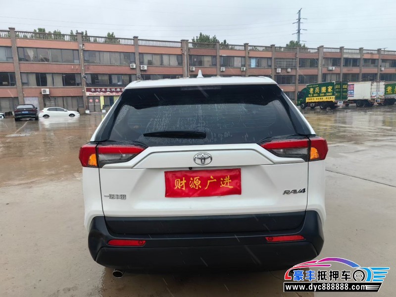 25年丰田RAV4轿车抵押车出售