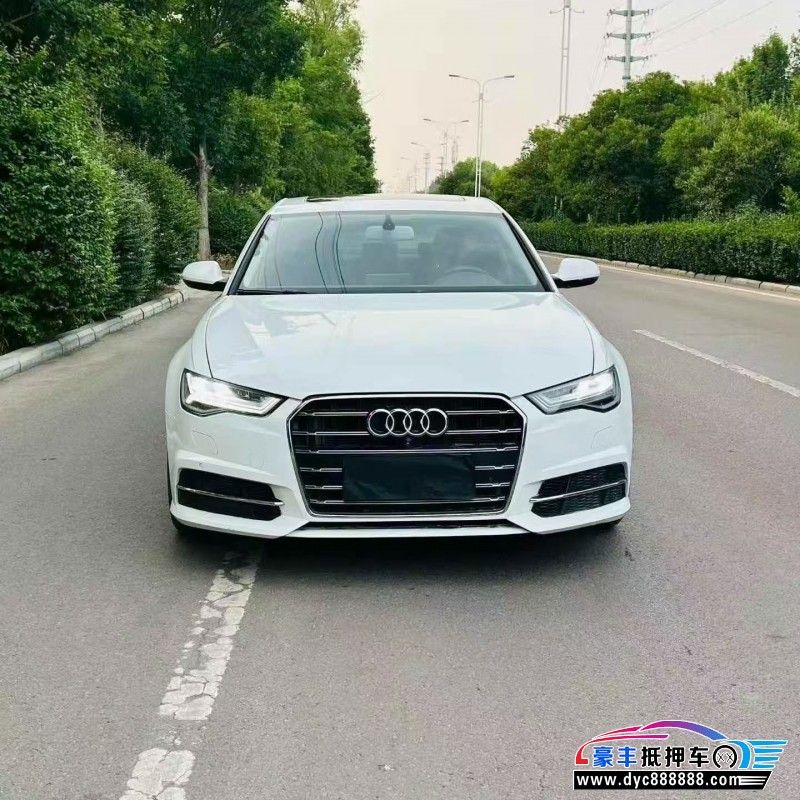 抵押车出售18年奥迪A6L轿车