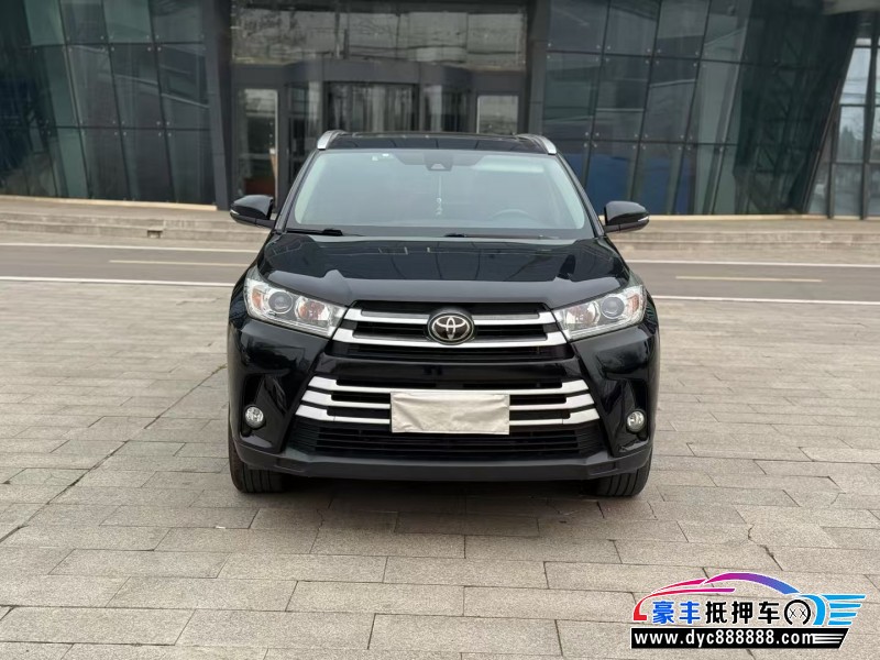 抵押车出售21年丰田汉兰达SUV